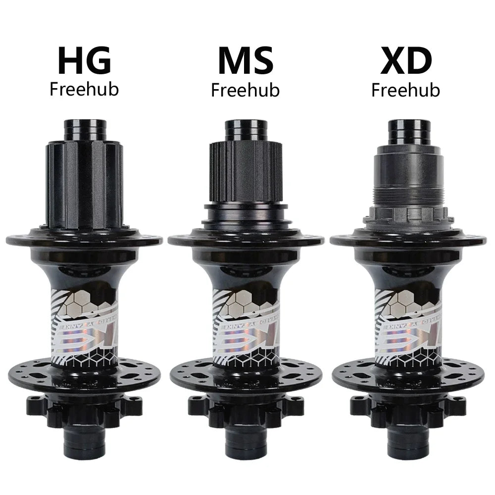 TANKE MTB BOOST 148 Bicycle Hubs 120 Click 6 Claws Bearing 32H 28H HG XD MS Disc Brake Micro Spline 8 9 10 11 12 Speed