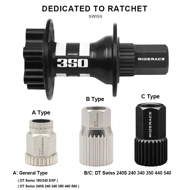Rear Hub Lock Ring Nut Removal Tools For DT Swiss