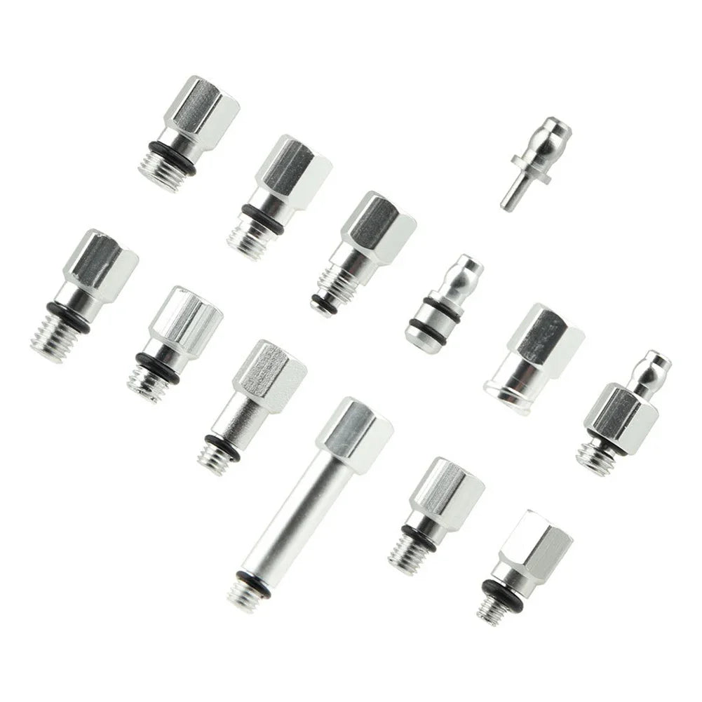 13 Pieces Brake Bleed Kit 10x6x2cm Bike Hydraulic