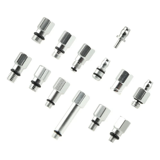 13 Pieces Brake Bleed Kit 10x6x2cm Bike Hydraulic