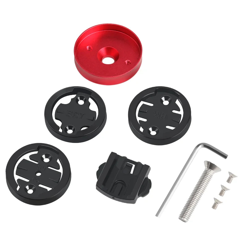 RIDERACE Bicycle Computer Holder For Garmin GPS Top Cap Mount Bracket