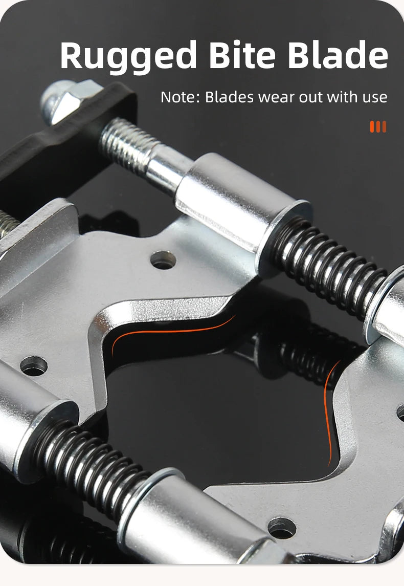 SUPER B Bicycle Repair Tools Crown Race Remover for 1", 1-1/8", 1-1/4" and 1-1/2" Fork with Replaceable Blades Design