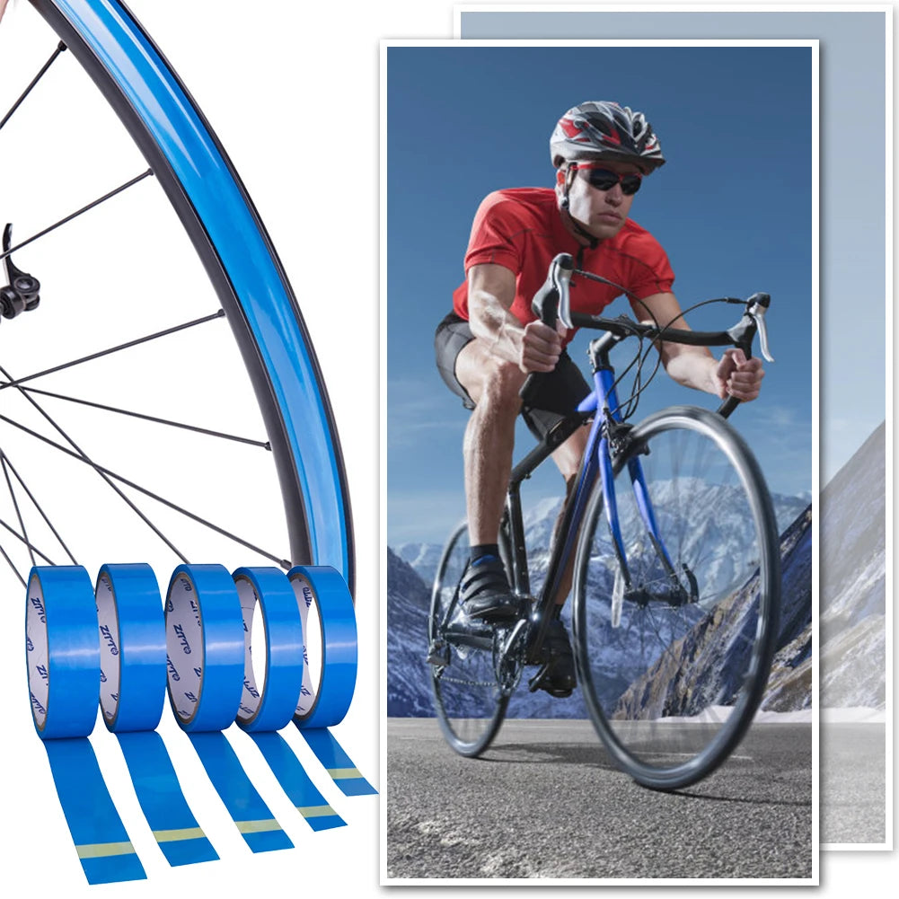 ZTTO Bicycle Tubeless Rim Tape Wear-Resistant Bicycle Rim Strip Tapes 10m Tubeless Tires Inner Tapes for MTB Road Bike Wheel