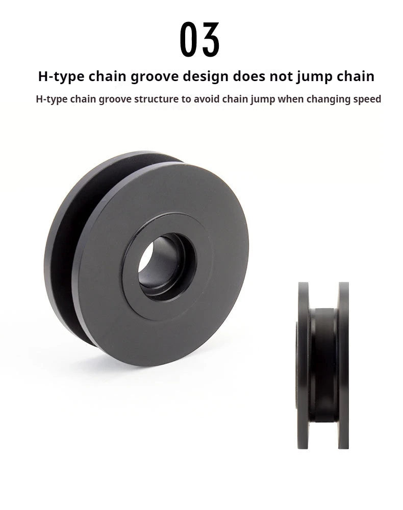 TOOPRE Chain Holder Virtual Flywheel Bicycle Mountain Road Washing Chain Chain Holder Tensioner Tool
