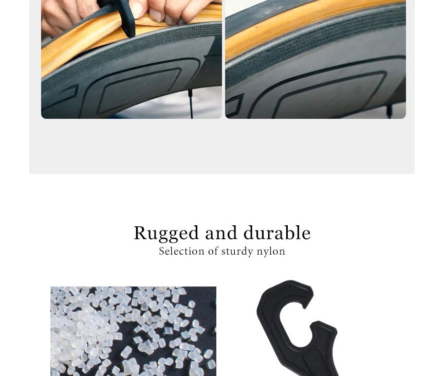 Convenient Bike Tire Lever Durable High Strength Nylon Road Bicycle Tire Breaker Fast Tire Lever Pry Bar Bike Repair Tool