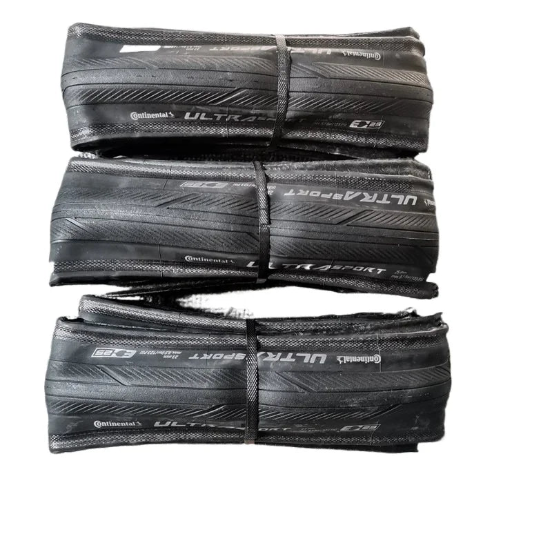 Continental 700x25C Ultra Sport 3  Original OEM Folding Bicycle Tire PureGrip Compound Black Foldable  Road Bike Tyre