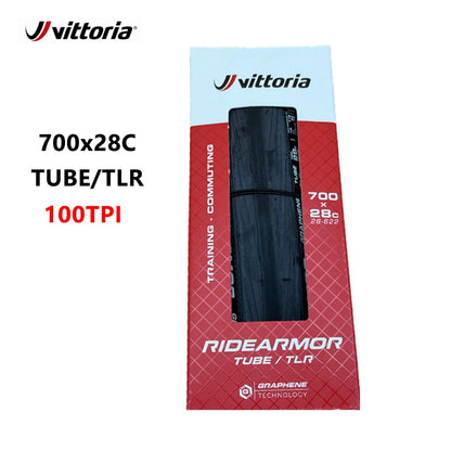 Vittoria RIDEARMOR Road Bicycle Tires Anti Puncture TUBELESS Road Bicycle Tire 700x26C/28C/30C/32C/34C/36C/38C