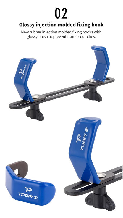 TOOPRE Bicycle Front Wheel Holder Mountain Bike Road Wheel Group Fixing Frame Handlebar Anti Sway Tool