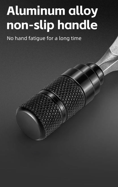 Portable Tool Bag Ratchet Wrench Kit Tire Lever Mini Pump