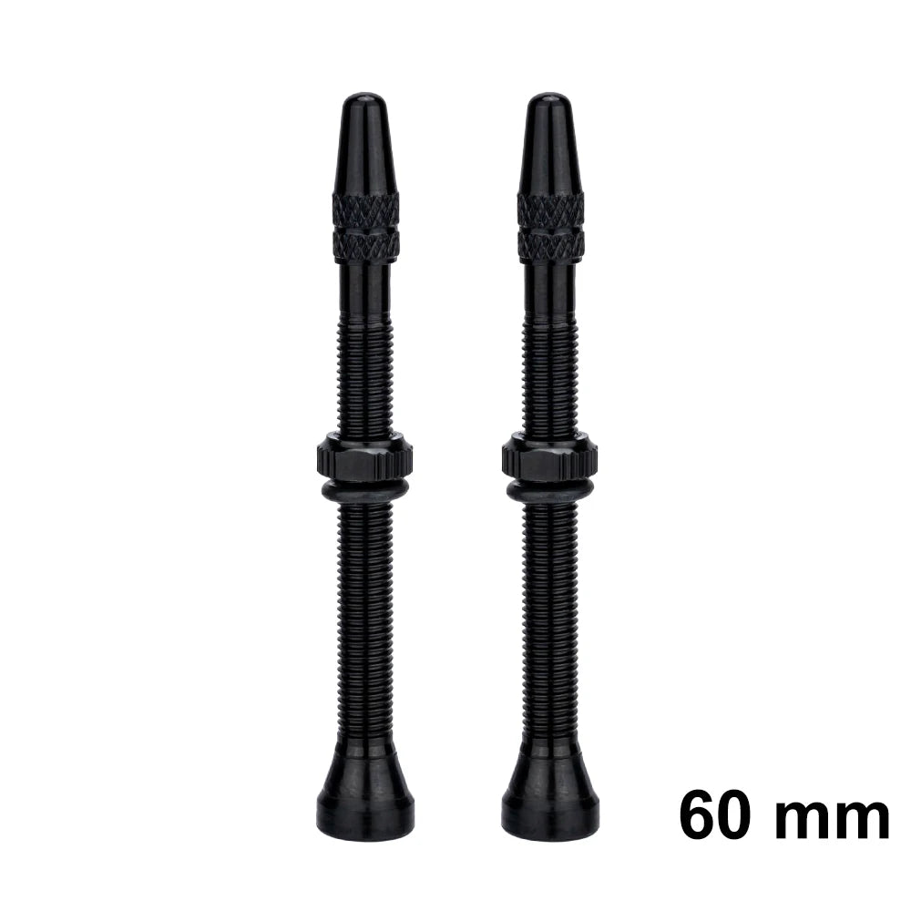 ZTTO Bicycle Tubeless Valves Stems 60mm Presta 40mm No Tubes FV With Integrated Valve Core for Road bike MTB Tire