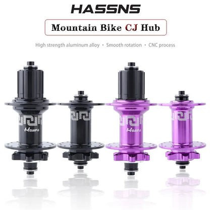 HASSNS  Hub 6-Pawl 72T QR 32H/36H 4-Sealed Bearings Disc Brake Freehub for 7-12 Speed Dirt Jump