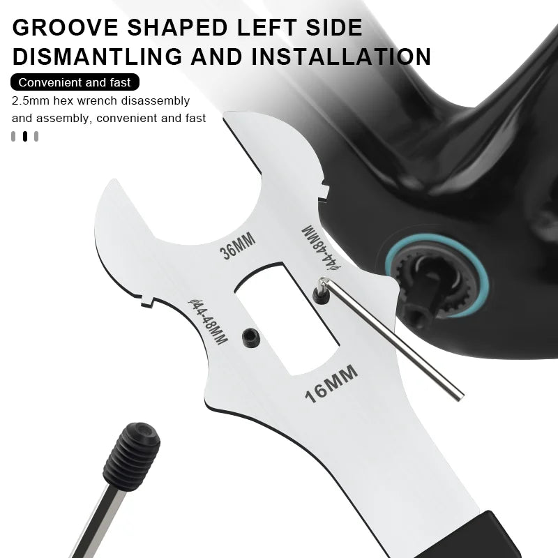 4 in 1 Bottom Bracket Wrench