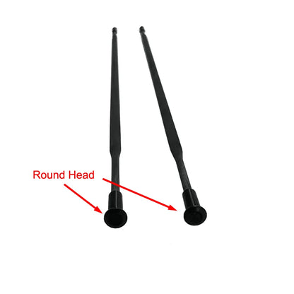 21 Pieces Carbon Spokes Straight Pull Flattened Width 5.2mm