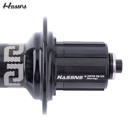 HASSNS  Hub 6-Pawl 72T QR 32H/36H 4-Sealed Bearings Disc Brake Freehub for 7-12 Speed Dirt Jump