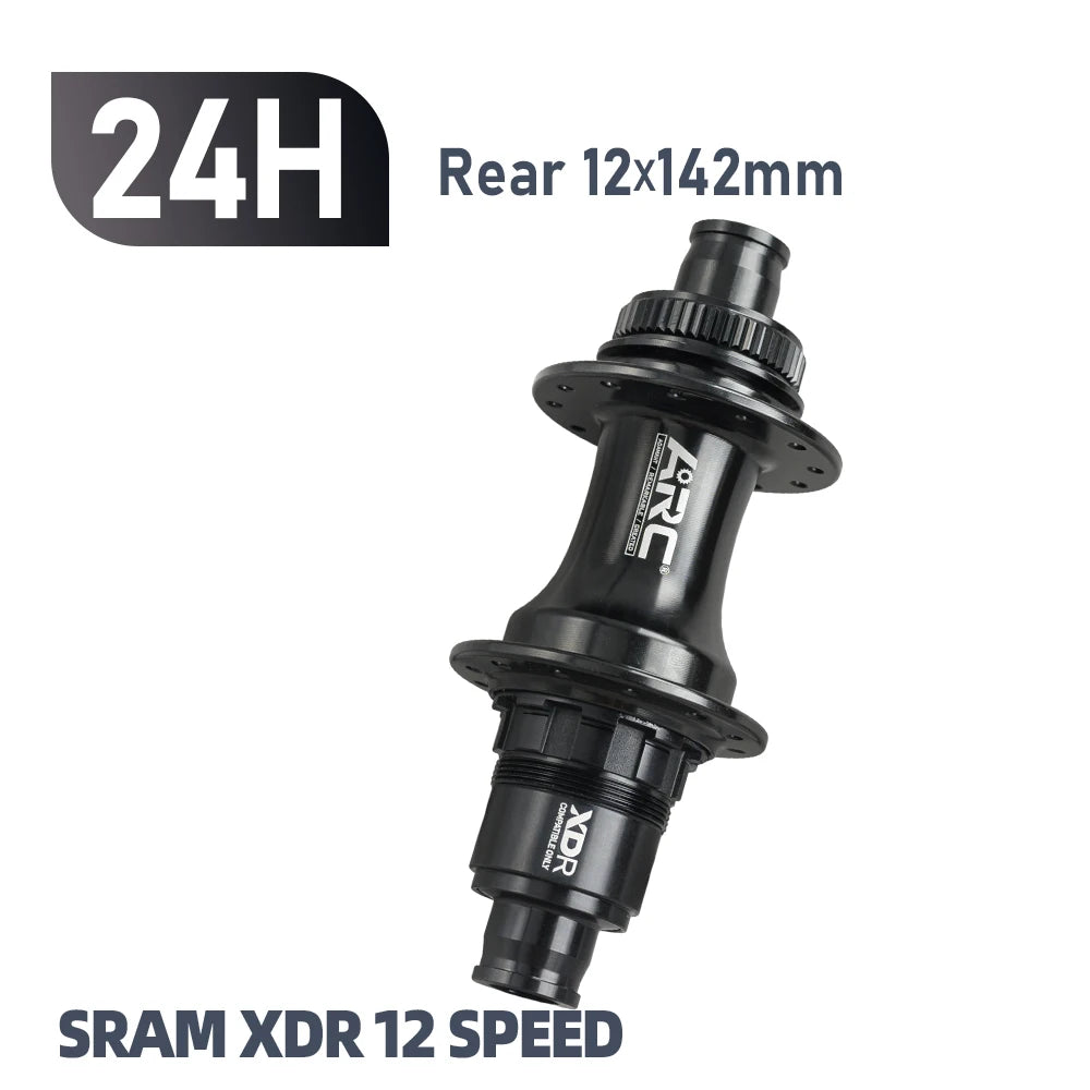 ARC Road Bike Hub Center Lock Disc Brake 6 Sealed Bearing Hub  4 Pawls 48 Clicks For HG XDR 8 9 10 11 12 Speed