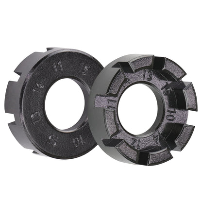 ZTTO Bicycle Spoke Wrench Nipple Tool 1.1/1.3/1.5/1.6mm Aero Spokes Holder Tool Straight Pull Flat Spokes 14G Nipples Spanner