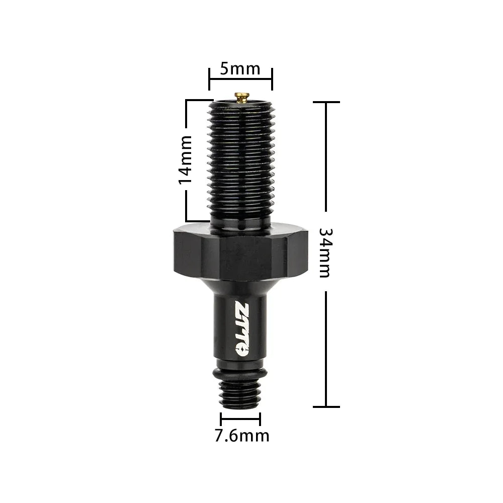 Bicycle Rear Shock Air Pump Valve Adapter Rockshox Monarch