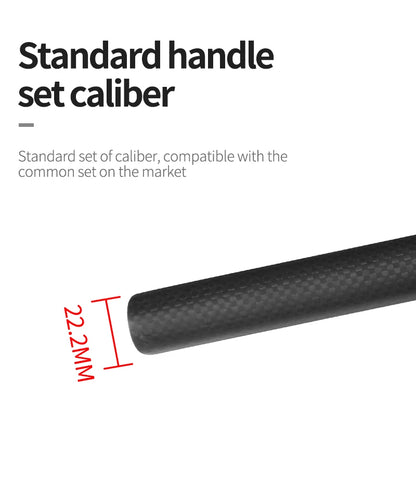 Carbon mountain bike handlebar  MTB 3k 31.8*680 760mm swallow-shaped handlebar
