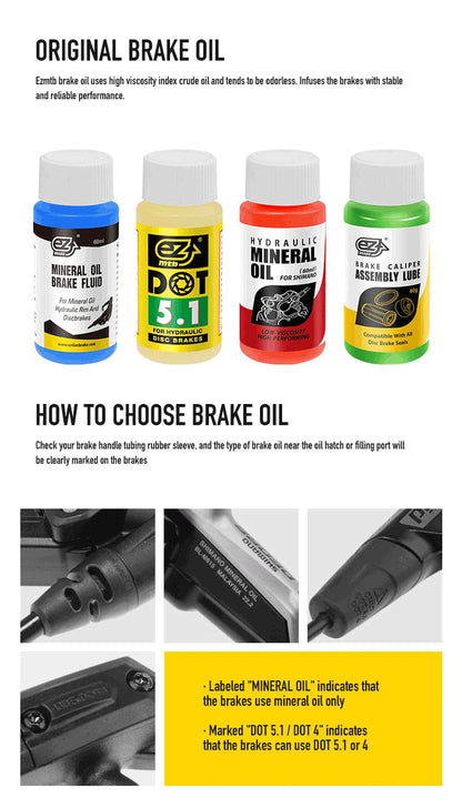 EZ Hydraulic Brake Bleed Kit -