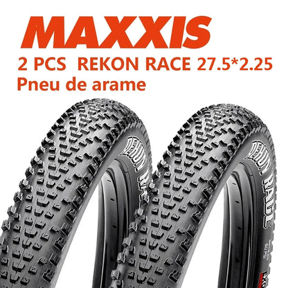 2PCS MAXXIS 29 MTB Bicycle Tire 27.5x2.25 29x2.25 REKON RACE EXO Tires Anti Puncture Tyre MTB Bike Off-road Downhill Tire/Tube