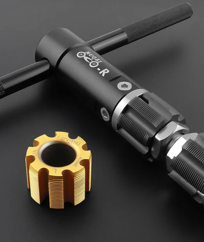 Bottom Bracket Thread Tapping Tool MTB Road Bike BC 1.37 Bottom Bracket English Thread Repair Tap Bicycle Screw Tap