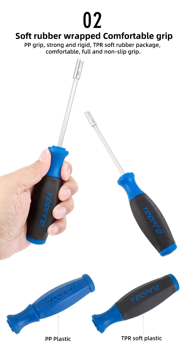 TOOPRE Spoke Nipple Insertion Wrench Hidden Spoke