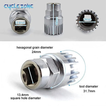 Bicycle Bottom Bracket Extractor Remover 20 Teeth