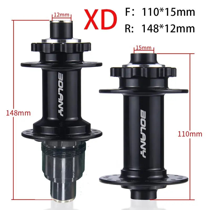 BOLANY  Hubs 110x15 148x12  XD/HG/MS 32 Hole