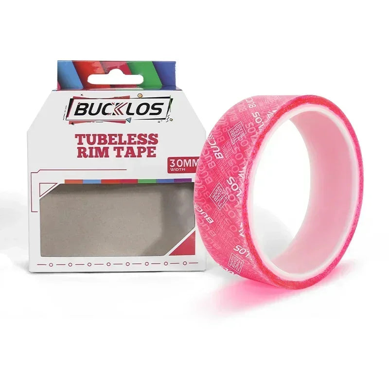 BUCKLOS Bike Tubeless Tape MTB Tubeless Tire Liner Bicycle Rim Strip Wear-Resistant Wheel RimTape 17/19/21/23/25/28/30/32/35mm