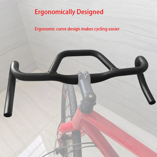 Gravel Bike Drop Bars for Adventure & Commute Comfort Handlebars for Road & Off Road 31.8mm