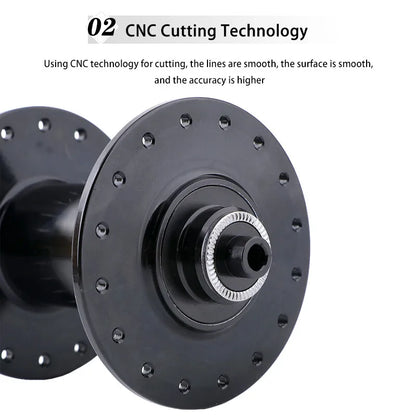 HASSNS  Hub 6-Pawl 72T QR 32H/36H 4-Sealed Bearings Disc Brake Freehub for 7-12 Speed Dirt Jump
