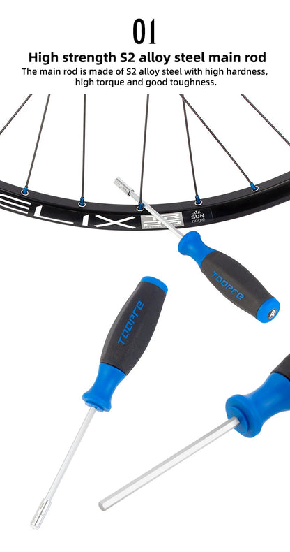 TOOPRE Spoke Nipple Insertion Wrench Hidden Spoke