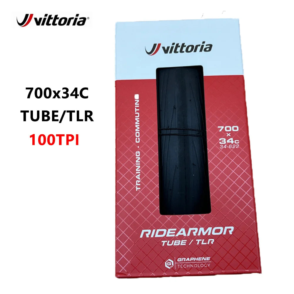 Vittoria RIDEARMOR Road Bicycle Tires Anti Puncture TUBELESS Road Bicycle Tire 700x26C/28C/30C/32C/34C/36C/38C