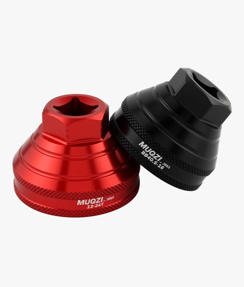 MUQZI Bottom Bracket Install Removal Tool 12/16-Notch Fits 39mm/40.5mm/44mm/45.6-46.6mm Outer Diameter BB Cups