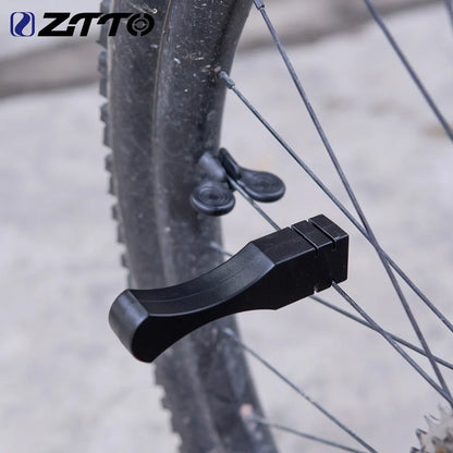 ZTTO Bicycle Spoke Wrench Nipple Tool 1.1/1.3/1.5/1.6mm Aero Spokes Holder Tool Straight Pull Flat Spokes 14G Nipples Spanner