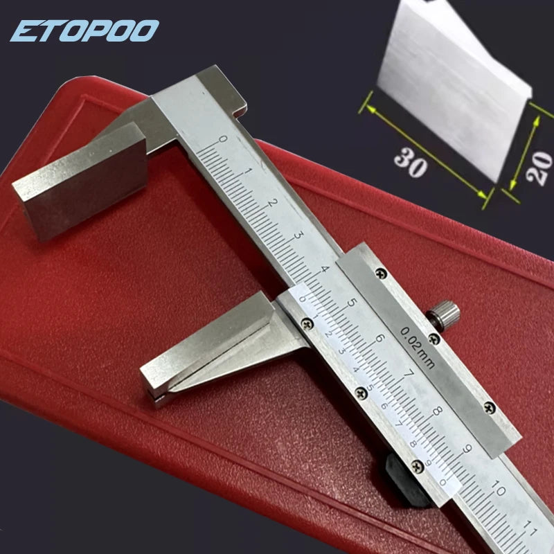 0-150mm 6inch Wire rope calipers wide large jaw BROAD FACE cable vernier caliper
