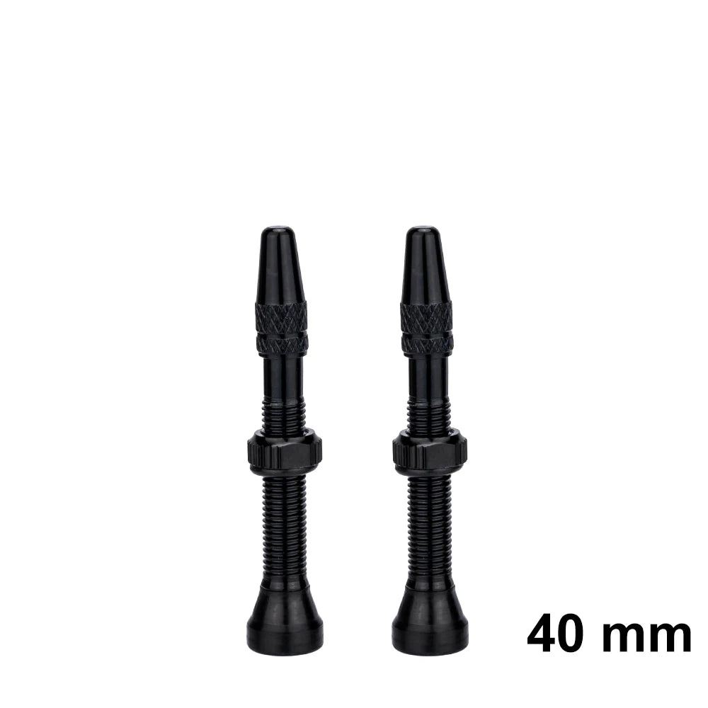 ZTTO Bicycle Tubeless Valves Stems 60mm Presta 40mm No Tubes FV With Integrated Valve Core for Road bike MTB Tire