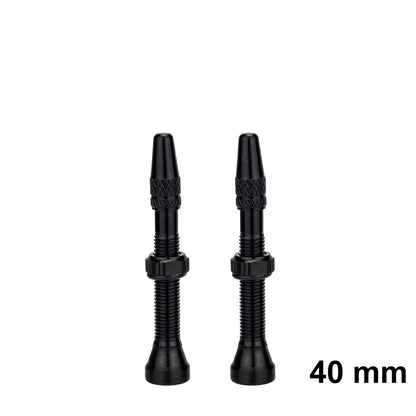 ZTTO Bicycle Tubeless Valves Stems 60mm Presta 40mm No Tubes FV With Integrated Valve Core for Road bike MTB Tire