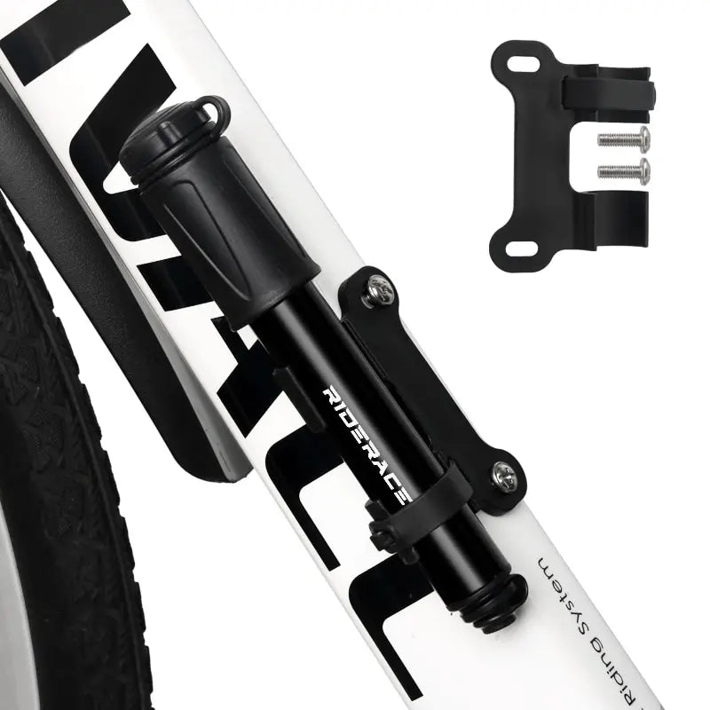 RIDERACE Portable Mini Tire Inflator Schrader Presta Valve