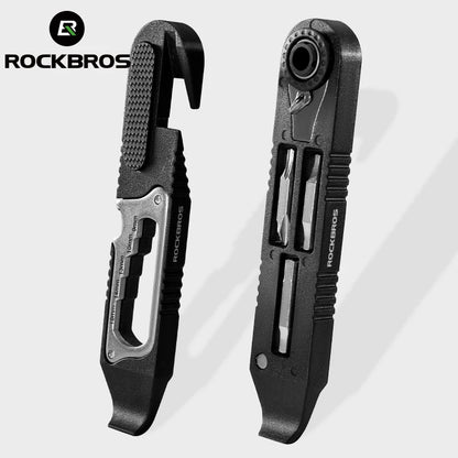 ROCKBROS Multifunctional Portable Tire Levers Ratchet Wrench