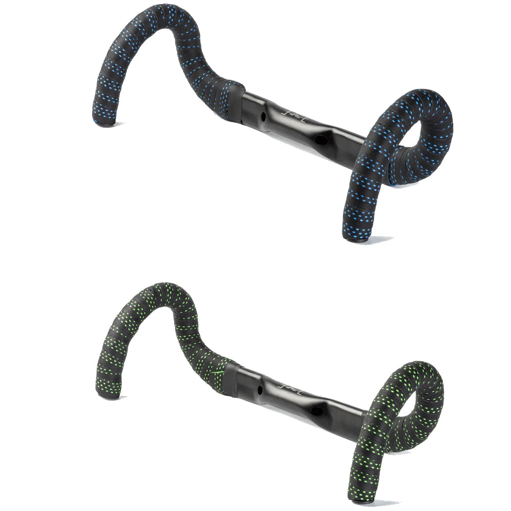 1pair Perforated Breathable Handlebar Tape Non-slip EVA/PU Soft Anti-Vibration