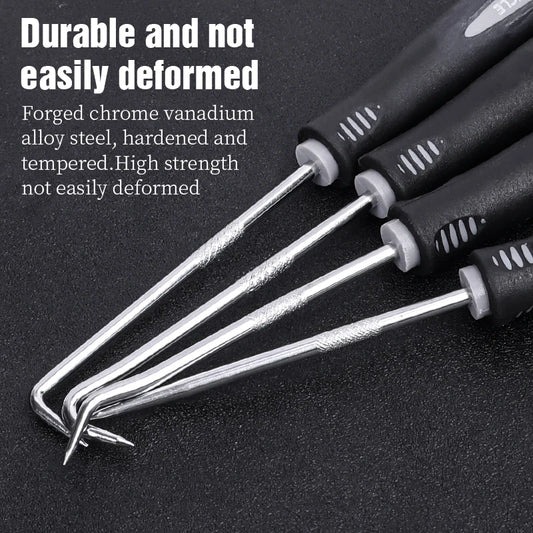 LEBYCLE Pick Hook Set O Ring Seal Gasket Puller Remover Tools For Car Auto Oil Bike Seal Removal Bicycle Maintenance Hand Tool