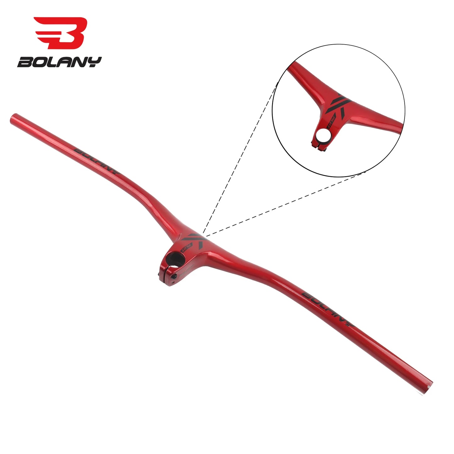 BOLANY Integrated Handlebar 775x90mm Aluminum Alloy 28.6mm