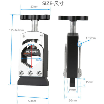 Bicycle Carbon Fiber Steerer Tube Cutter Fork Cutting Tool Handlebar Cutter For 22.2 /28.6mm Carbonfibre Seatpost Handlebar tool