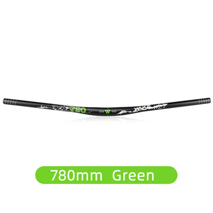 Mountain Bike Handlebars 31.8MM Diameter High-Rise Handlebar with Matte Surface 720MM 780MM Length Aluminum