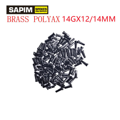 12 SAPIM POLYAX NIPPLES 14G 2.0X12/14MM