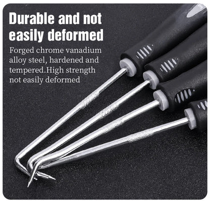 LEBYCLE Pick Hook Set O Ring Seal Gasket Puller Remover Tools For Car Auto Oil Bike Seal Removal Bicycle Maintenance Hand Tool