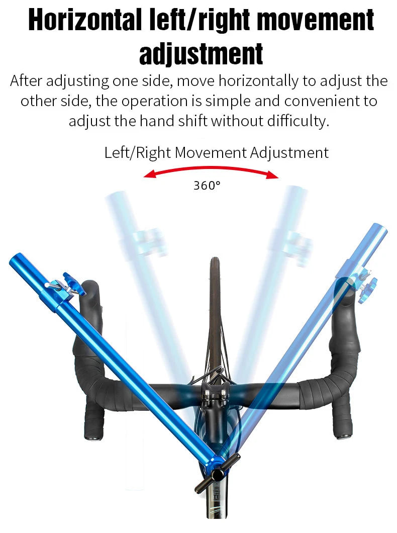 TOOPRE Road Bike Shifter Alignment Tool Bicycle Hand Shift Head Mount Handlebar Height Angle Left Right Symmetrical Adjuster