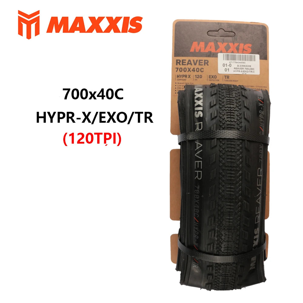 MAXXIS New REAVER RAMBLER RECEPTOR ASPEN ST Gravel Tire HYPR-X Tubeless Gravel Bike Tires 700x40C/45C/55C Off Road Bicycle Tires