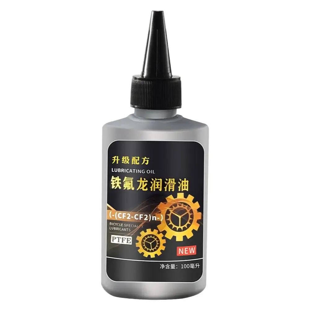  Bicycle Lube Chain Oil 100ml Dry Chain Lubricant Bike Gear Waxy Maintenance Oil Bike Special Lubricant Chain Gear Oil